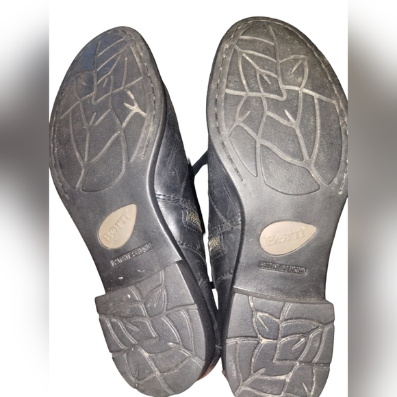 Born Larsen Black Tall Fall Winter Leather Studded Riding Moto Boot size… - Picture 8 of 9